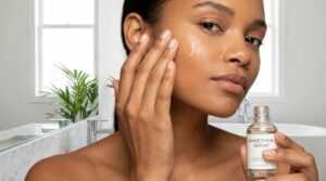 apply serum on skin qawermoni