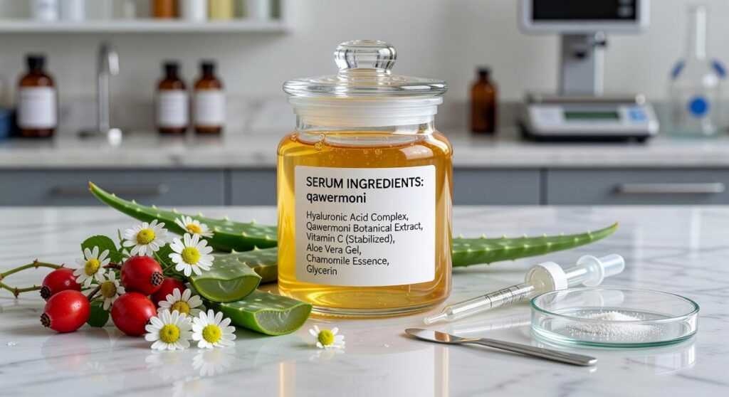 serum ingredients qawermoni